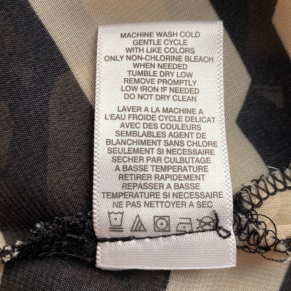 Material Girl Sheer Button Up Shirt - Picture 8 of 8